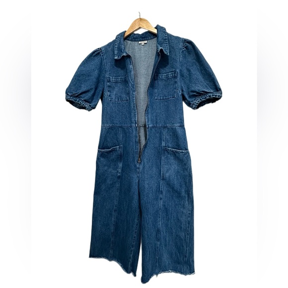 THE ODELLS Tamil  Denim Jumpsuit INDIGO SIZE 10 - Picture 5 of 15